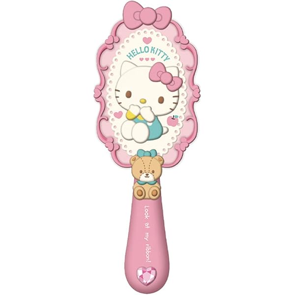 Amazon | ハローキティ パドルブラシ ヘアブラシ くし 絡まない